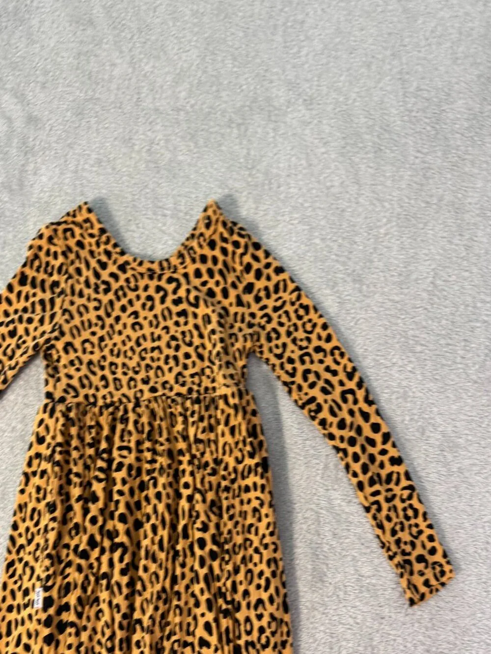 Little Sleepies Leopard Dress DISCONTINUED 12-18 Months